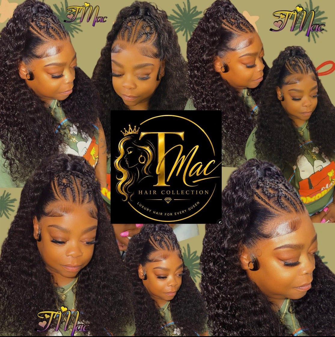 TMac Luxury Water Wave Wig