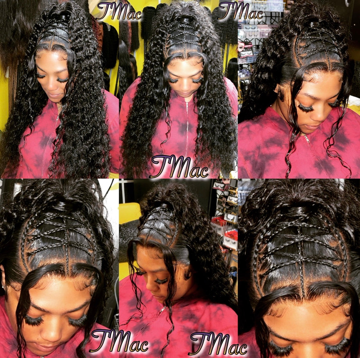 TMac Luxury Water Wave Wig