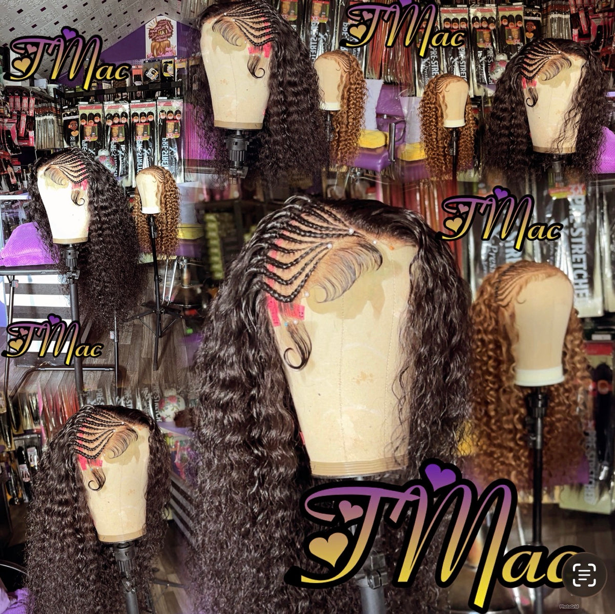 TMac Luxury Water Wave Wig