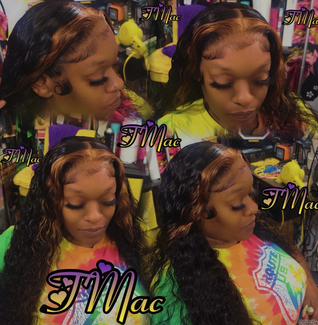 TMac Luxury Water Wave Wig